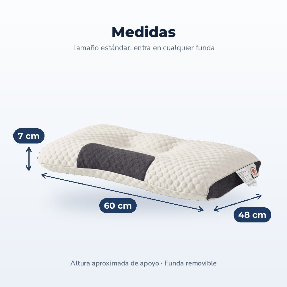 Medidas de la almohada CerviCare