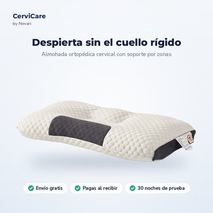 CerviCare almohada ortopédica cervical con envío gratis y pago contraentrega